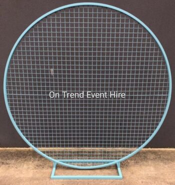 Blue Round Mesh Screen - Image 2