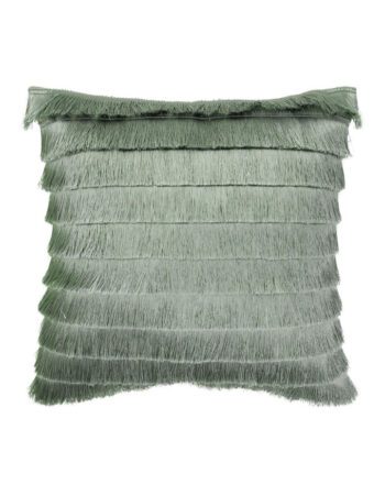 Sage Tassel Cushion