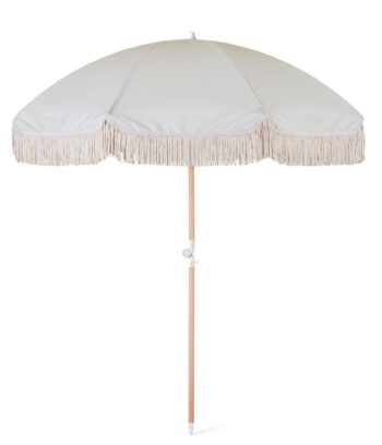 Vintage Fringe Umbrella. On Trend Event Hire