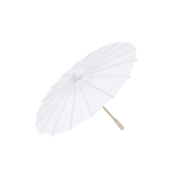 Parasol hire Melbourne. White paper parasols for weddings and events. On Trend Event Hire