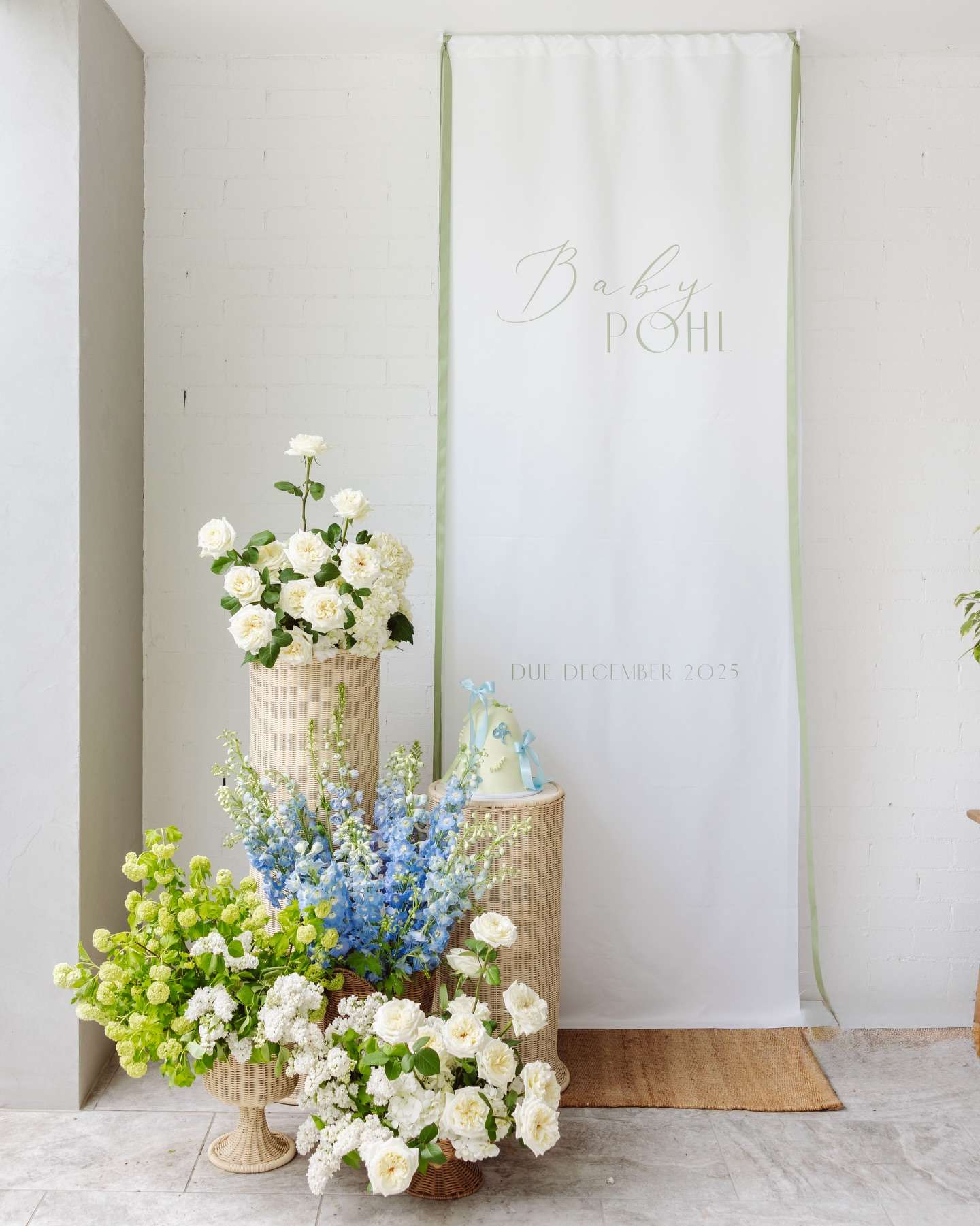 Wicker Plinths Hire Melbourne. On Trend Event Hire