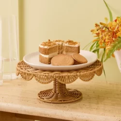 Scalloped Cake Stand