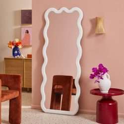Wavy Mirror styled. On Trend Event Hire
