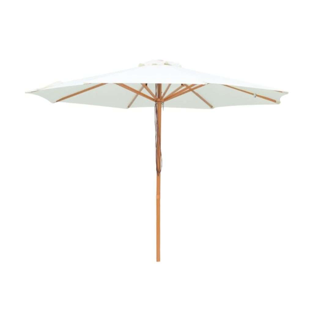 White Market Umbrella. On Trend Event Hire Melbourne
