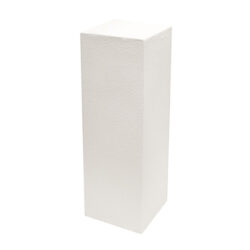 White Textured Limestone Plinths for hire Melbourne