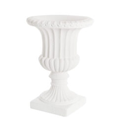 White Textured Limestone Urn for weddings and events. urn and pedestal