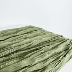 Sage cheesecloth table runner for hire for weddings and events Melbourne