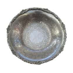 Silver Round Plate
