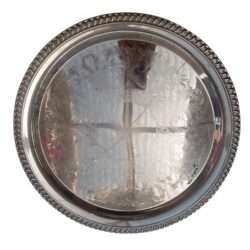 Silver Round Tray Hire Melbourne