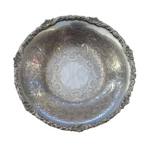 Silver Round Plate