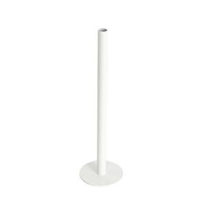 White 28cm Tube Bud Vase - single stem bud vases hire Melbourne Weddings and events